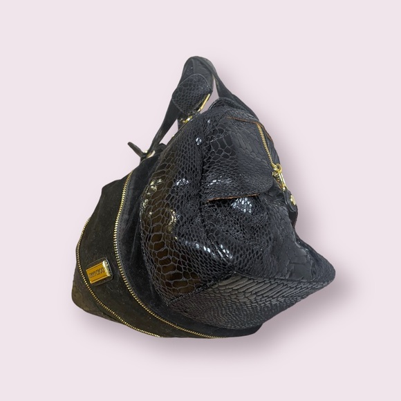 Vintage Jimmy Choo Suede Handbag - Picture 4 of 13